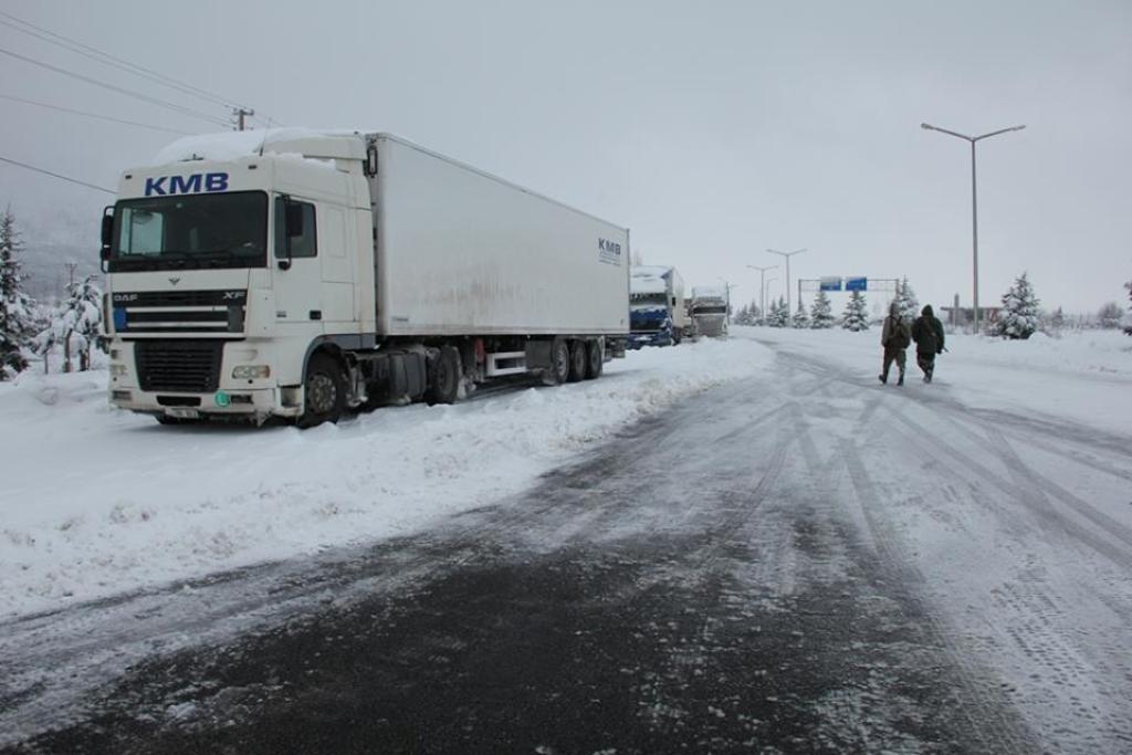 Seydişehir -Antalya yolu çekicilere kapatıldı