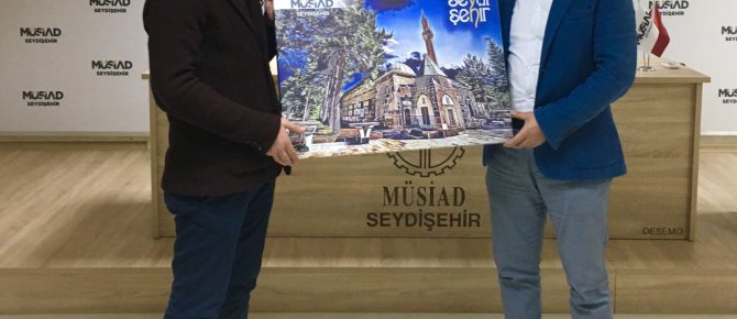 MÜSİAD Seydişehir 25 Aralık 2017 Pazartesi Günü Avukat-Arabulucu Mustafa AKMAN sunumuyla “İŞ HUKUKUNDA ZORUNLU ARABULUCULUK” konferansı gerçekleştirdi.