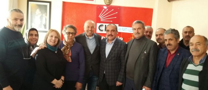 AK PARTİ, CHP İLÇE YÖNETİMİNİ ZİYARET ETTİ