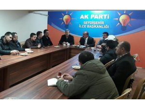 SEYDİŞEHİR AK PARTİ’DEN MAHALLE BAŞKANLARI TOPLANTISI