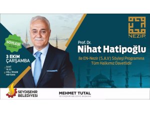 PROF.DR NİHAT HATİPOĞLU SÖYLEŞİ PROGRAMINA DAVET