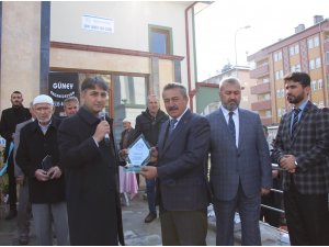 ŞEHİT AHMET EROL CAMİ'NİN AÇILIŞI YAPILDI