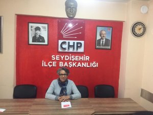 CHP SEYDİŞEHİR KADIN KOLLARI TARAFINDAN 5 ARALIK DÜNYA KADIN HAKLARI GÜNÜ NEDENİ İLE BASIN AÇIKLAMASI YAPILDI