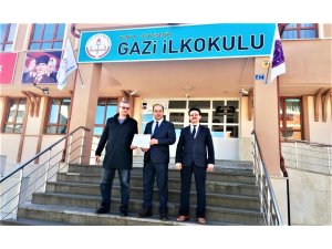 Gazi ilkokuluna beslenme dostu ünvanı