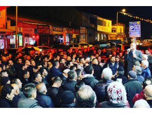 BAŞKAN ADAYI ÇAT’IN DAVETİNE HALKTAN YOĞUN İLGİ