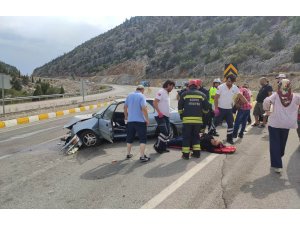 Seydişehir’de Trafik kazası: 5 yaralı