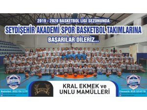 SEYDİŞEHİR AKADEMİ SPORLU BASKETBOLCULAR SEZONA HAZIR