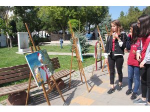 Seydişehir'de resim sergisi açılışı