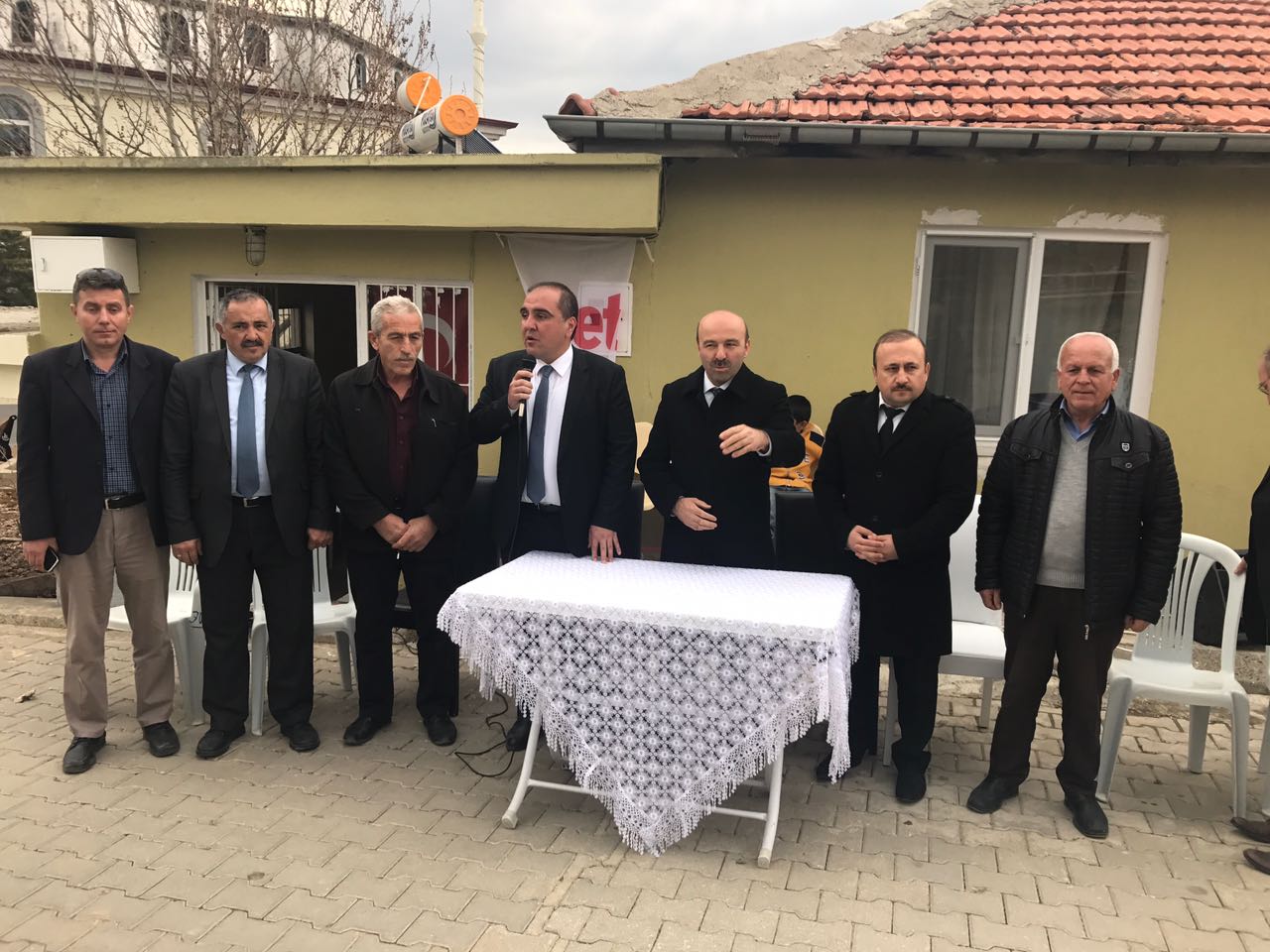 BAKAN YARDIMCISI TÜFEKCİ'DEN TAŞRA MAHALLELERE ZİYARET