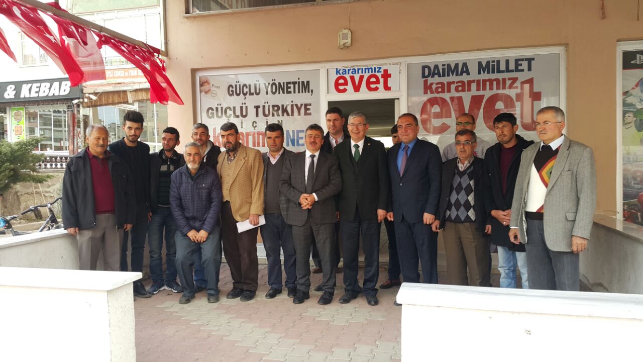 KONYA MİLLETVEKİLİ BABAOĞLU SEYDİŞEHİR’DE EVET İÇİN DESTEK İSTEDİ