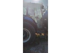 Çiftçin'in traktörünü kurşunladılar