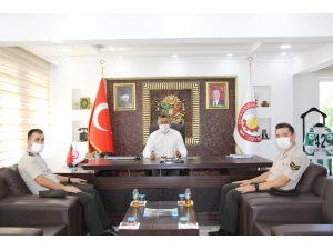 ASKERLİK ŞUBESİ BAŞKANI ERNAL ‘DAN BAŞKAN TUTAL’A ZİYARET