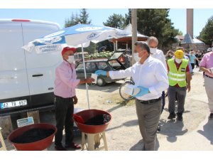 SEYDİŞEHİR’DE ESNAF VE VATANDAŞLARA MASKE VE MESAFE UYARISI