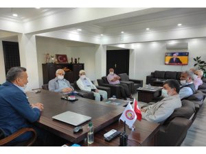 KONYA AYDINLAR OCAĞINDAN BAŞKAN TUTAL’A ZİYARET