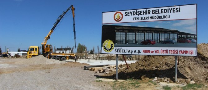 Başkan tutal ekmek fırını ve butik dükkan inşaat çalışmaları inceledi