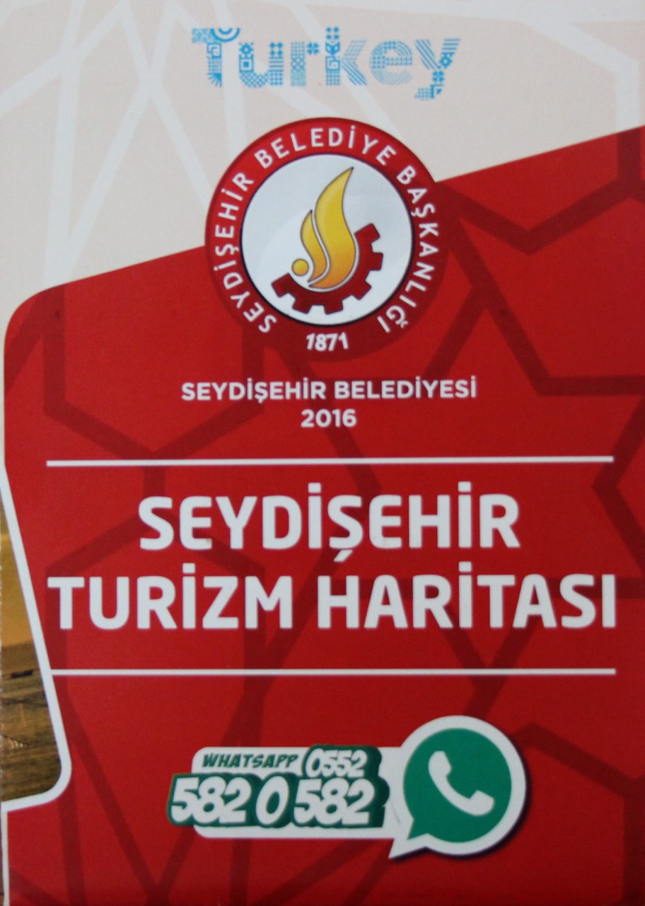 SEYDİŞEHİR TURİZM HARİTASI BASILDI