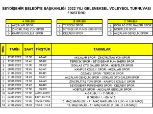 BAŞKANLIK KUPASI VOLEYBOL MÜSABAKALARI BAŞLIYOR