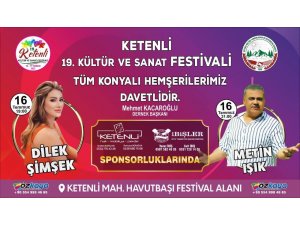 Ketenli 19. Kültür ve Sanat Festivali Başlıyor