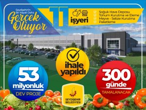 SOĞUK HAVA DEPOSU, KURUTMA, PAKETLEME TESİSİ İHALESİ YAPILDI