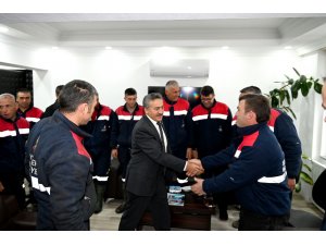 HATAY’DA GÖREV ALAN PERSONELLERE TAKDİR BELGESİ VERİLDİ