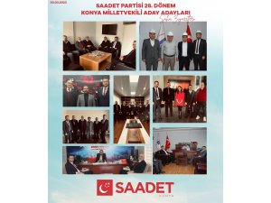 Saadet Partisi 28.Dönem Konya Milletvekili Aday Adayları Saha Ziyaretleri