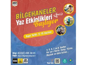 SEYDİŞEHİR BİLGEHANE'DE ‘’ YAZ OKULU – ETKİNLİKLERİ ’’ BAŞLIYOR !