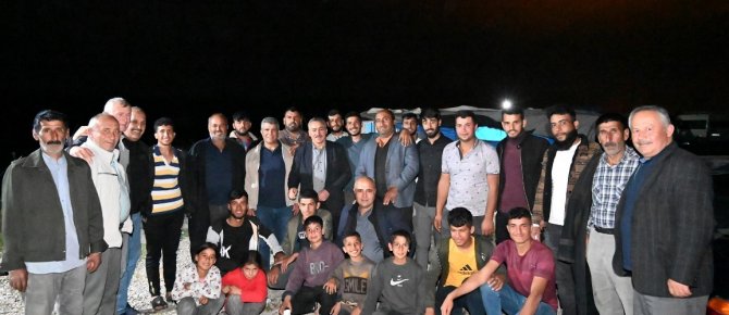 BAŞKAN TUTAL’DAN MEVSİMLİK TARIM İŞÇİLERİNE ZİYARET