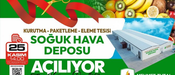 Başkan tutal'dan açılışa davet
