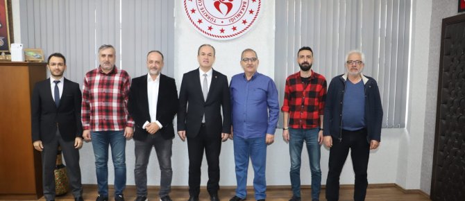 TSYD Konya’dan Şahin’e ziyaret