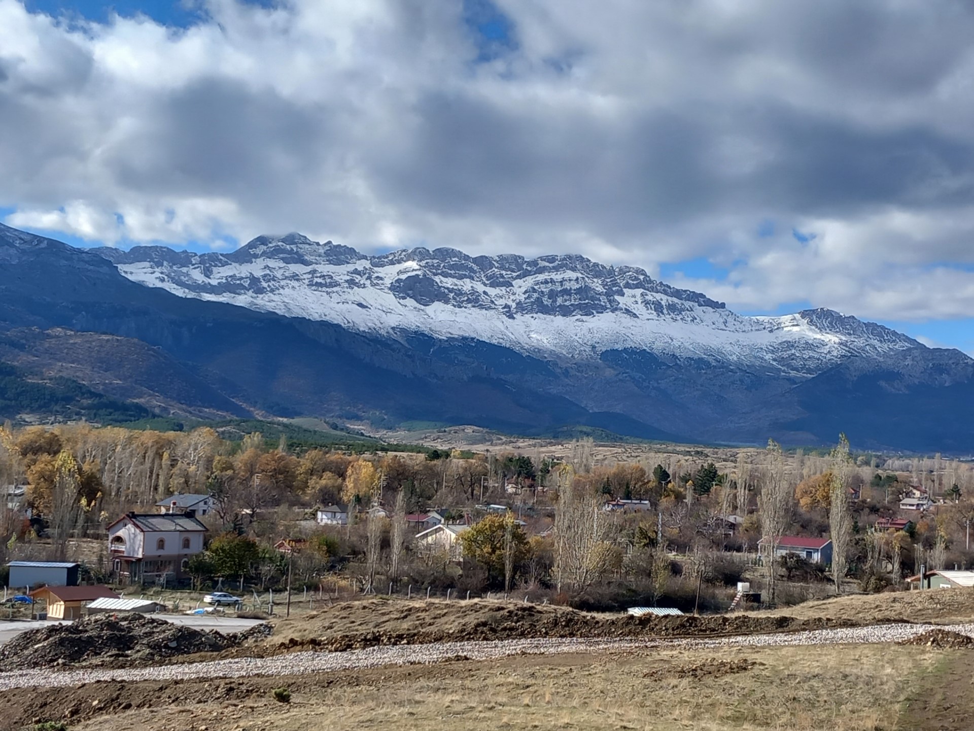 Seydişehir e İlk kar yağdı