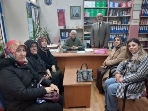 Ak parti kadın kolları yönetim kurulu üyelerinden Tebrik Ziyareti