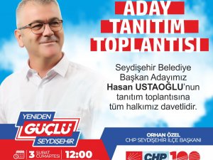 CHP ADAY TANITIM TOPLATISI