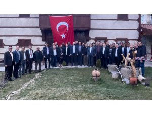 CUMHUR İTTİFAKI BELEDİYE  BAŞKAN ADAYI ABDULMUTTALİP DEMİREL MUHTARLARLA BULUŞTU