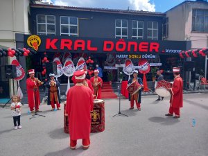 KRAL DÖNER İŞLETMESİ HİZMETE AÇILDI