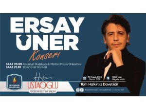 BAŞKAN USTAOĞLU’NDAN KONSERE DAVET