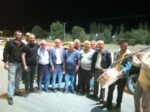 RAMAZAN ERKOYUNCU EKİBİ DAVUL ZURNA İLE KARŞILANDI