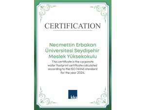 NEÜ Seydişehir MYO'dan Öncü Bir Adım