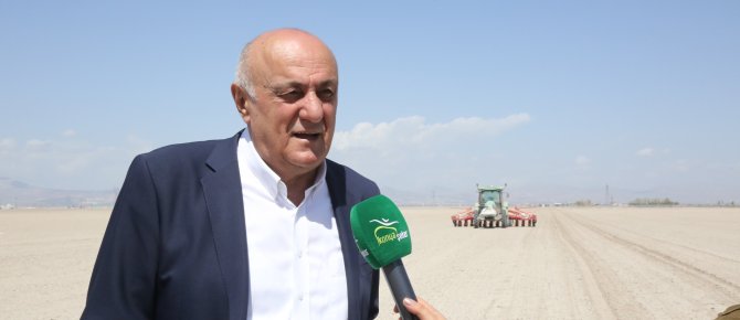 BAŞKAN ERKOYUNCU, ŞEKER PANCARI EKİMİNE START VERDİ
