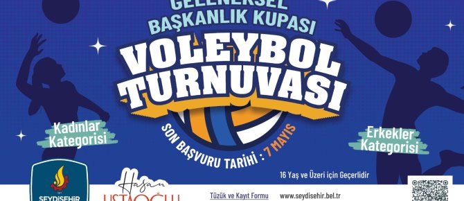 BAŞKANLIK KUPASI VOLEYBOL TURNUVALARI BAŞLIYOR