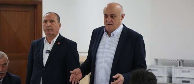 BAŞKAN ERKOYUNCU VE BAŞKAN AYDIN, EMEK VE DAYANIŞMA GÜNÜ’NDE İŞÇİLERLE BULUŞTU
