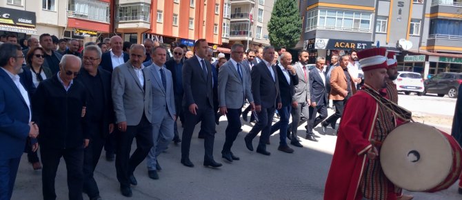 Seyid Harun Veli Anma programı yürüyüş ile başladı..