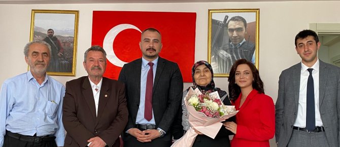 İletişim Başkanlığı Konya Bölge Müdürlüğünden Şehit Annesine Anlamlı Ziyaret