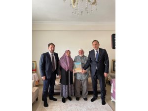 Dünya Aile Günü Kapsamında 50 Yıllık Evli Çiftler Ziyaret Edildi
