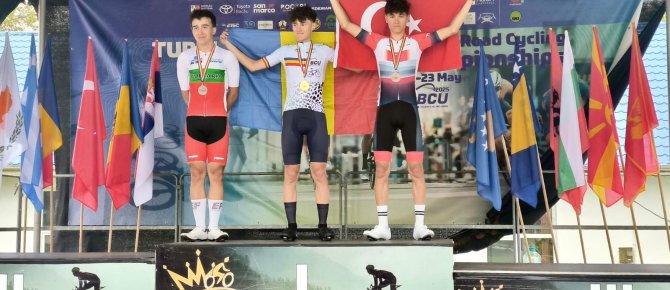 Torku’nun genç pedalı balkanlarda tarih yazdı