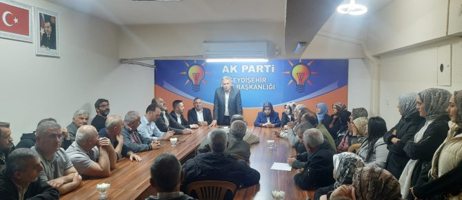 Ak parti ilçe teşkilatı 79. danışma meclisi toplantısı yapıldı