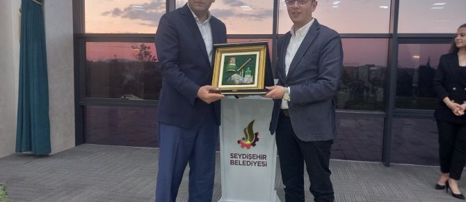 Seydişehir Kaymakam Cevdet Bakkal’a veda etti…
