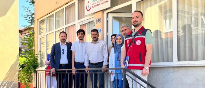 Bostandere mahallesinde sağlık ve sosyal hizmet taraması gerçekleştirildi