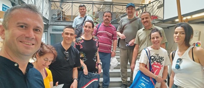 Sehal öğretmenleri italya'da