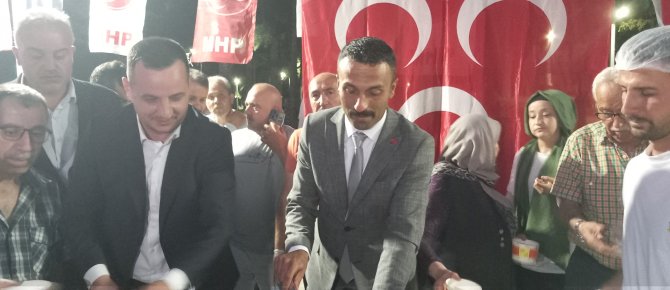 MHP Seydişehir Teşkilatının Geleneksel Aşure programı   Yoğun ilgi gördü...