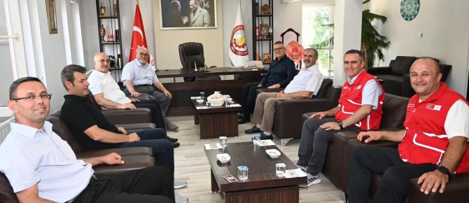 Türk Kızılay Konya İl Başkanlığından Seydişehir’e Önemli Ziyaret